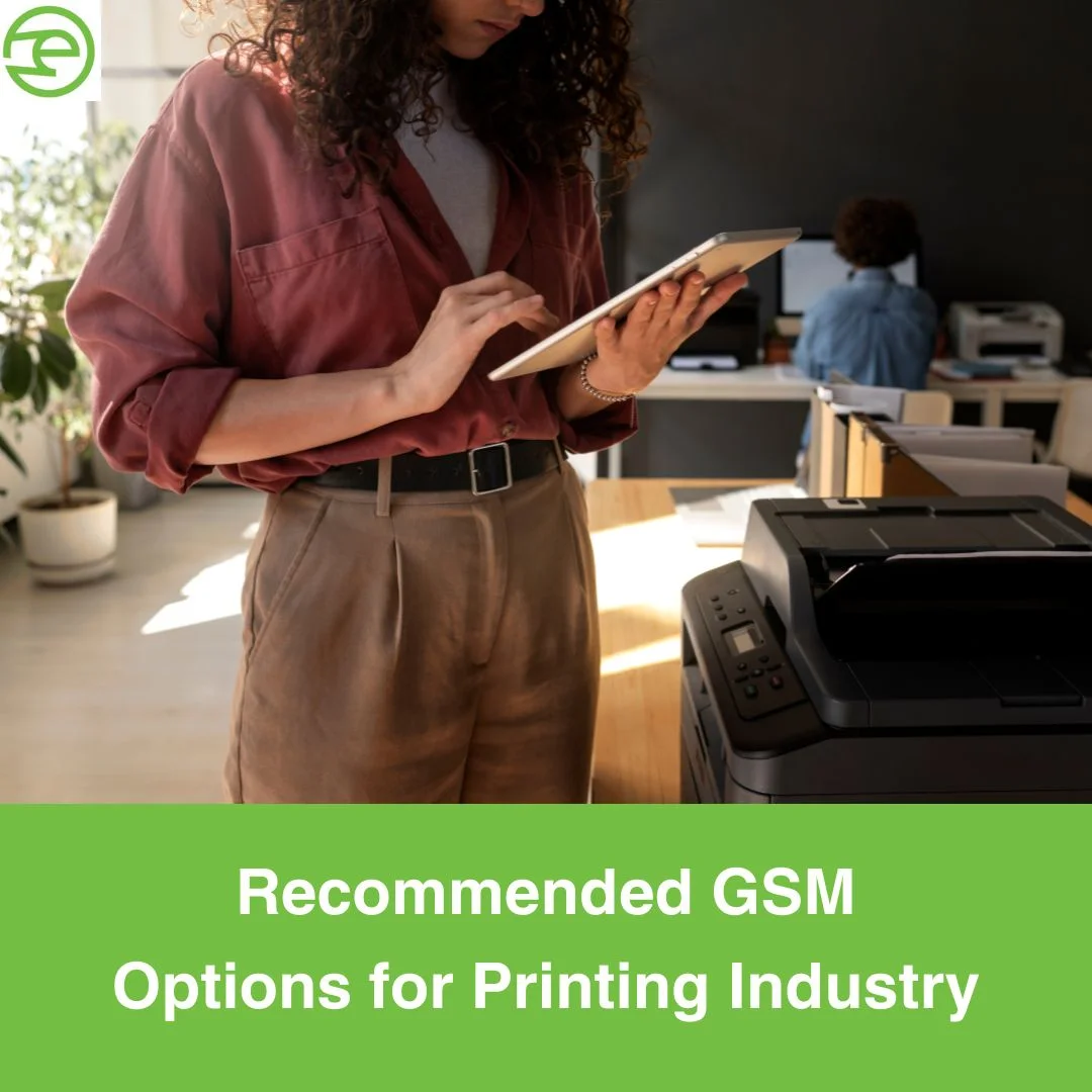 Recommended GSM Options for Printing Industry